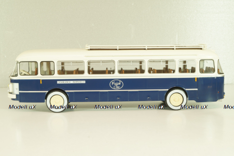 Saviem SC1 1960, bus, blue/white, AUTOBUS DAL MONDO №71, Hachette 1:43