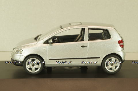Volkswagen Fox 2005, silver, 5Z0099300A7W, Schuco 1:43