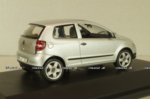 Volkswagen Fox 2005, silver, 5Z0099300A7W, Schuco 1:43