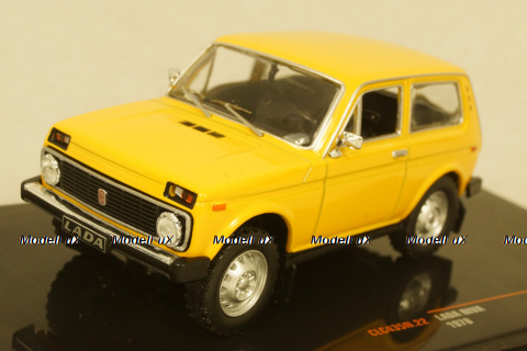 Ваз-2121 Нива 1978, yellow, CLC435, IXO 1:43