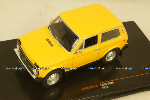 Ваз-2121 Нива 1978, yellow, CLC435, IXO 1:43