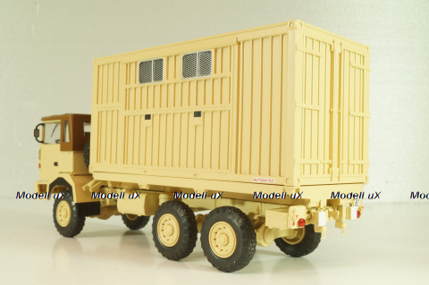 Berliet GBD 6x6 1973, beige, G111A046, Berliet Collection #047, Hachette 1:43