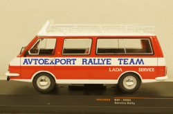 Раф-2203 Assistance with roof rack with wheels, RAC395, IXO 1:43