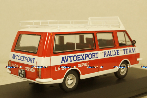 Раф-2203 Assistance with roof rack with wheels, RAC395, IXO 1:43