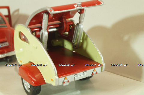 Volkswagen Beeatle (Kafer) with trailer, 27001, Schuco Junior 1:43