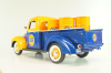 Ford PU pickup "Gulff" with oil barrel 1940, orange/blue, 64030, SpecCast 1:24