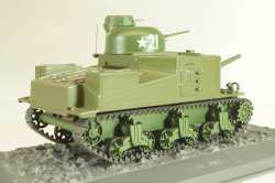 M3 Lee США 1944г. Танки, легенды мировой бронетехники №14, TLOB014, DeAgostini 1:43