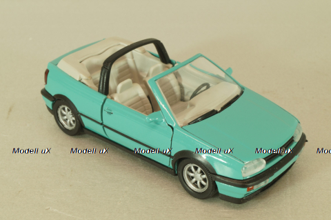 Volkswagen Golf VR6 Cabriolet (Golf III) 1991, light green, 1006LG, Schabak 1:43