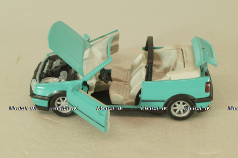 Volkswagen Golf VR6 Cabriolet (Golf III) 1991, light green, 1006LG, Schabak 1:43
