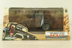 Jeep Wrangler Rubicon 10th anniversary, black, 86051, Greenlight 1:43 Уценка!