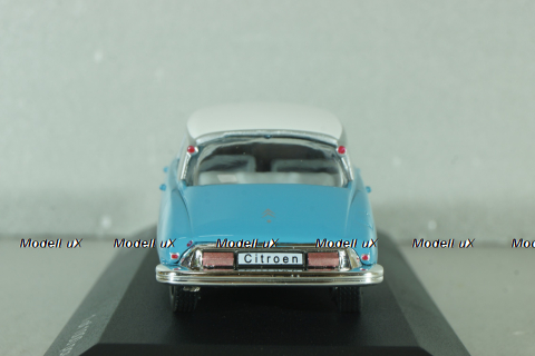 Citroen DS 19 1966, blue/white, WB229, WhiteBox 1:43