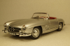 Mercedes 300 SL roadster 1957 silver, 183890, Norev 1:18