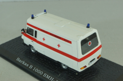 Barkas B1000, Schnelle Medizinische Hilfe, Ambulance, 1965, Atlas 1:43 