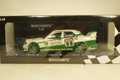 Mercedes 190E 2.5-16 Evo 2 Team Zakspeed Bernd Schneider DTM 1991, 155913688, Minichamps 1:18 