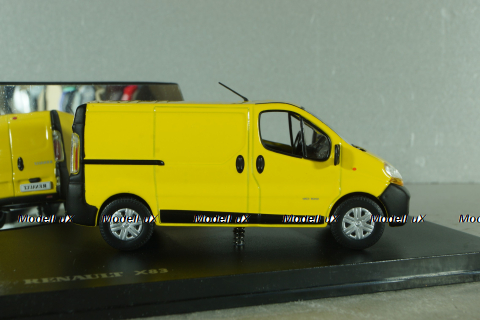 Renault Trafic Van dCI 100 2001, yellow, Norev 1:43