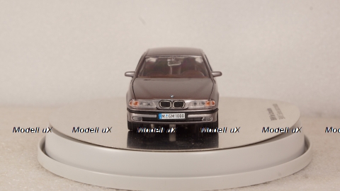 BMW 535 E39 5 Series silver, Schabak 1:43