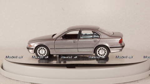 BMW 535 E39 5 Series silver, Schabak 1:43