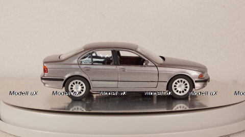 BMW 535 E39 5 Series silver, Schabak 1:43