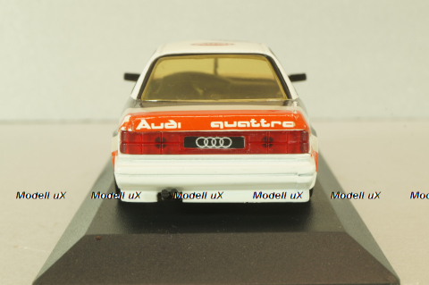 Audi V8 Quattro #44 DTM Champion 1990 H.J.Stuck, white, 1001, Minichamps 1:43
