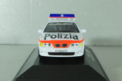 BMW 525 (E39) Polizia Canton Ticino, Switzerland 2001, white, ADPOLC007, Cararama 1:43