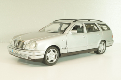 Mercedes-Benz E 420 (S210) 1995, silver, Anson 1:18
