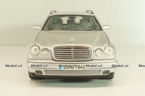 Mercedes-Benz E 420 (S210) 1995, silver, Anson 1:18