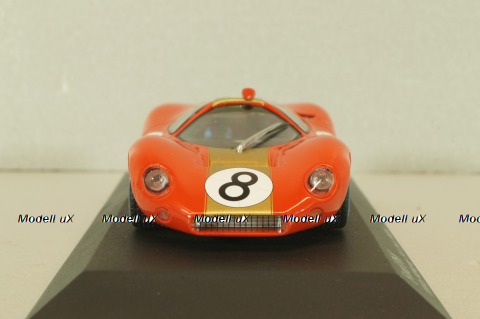 Ford P68  #8 1000km Nurburgring 1968, Irwin/Rodriguez, 400688408, Minichamps 1:43