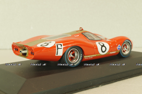 Ford P68  #8 1000km Nurburgring 1968, Irwin/Rodriguez, 400688408, Minichamps 1:43
