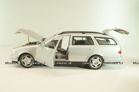 Mercedes-Benz E 420 (S210) 1995, silver, Anson 1:18