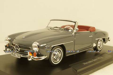 Mercedes 190 SL 1957 grey, 183402, Norev 1:18