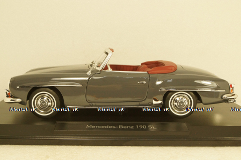 Mercedes 190 SL 1957 grey, 183402, Norev 1:18