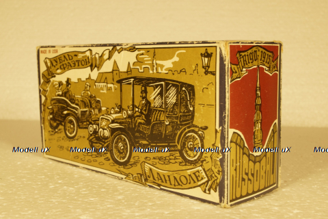 Руссо-Балт, С24-30, А36 Дубль-Фаэтон,  сентябрь 1988г.,Тантал/Радон 1:43