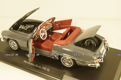 Mercedes 190 SL 1957 grey, 183402, Norev 1:18