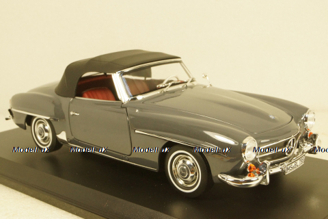Mercedes 190 SL 1957 grey, 183402, Norev 1:18