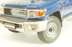 Toyota Land Cruiser 76 2017, blue, ALM870101, Almost Real 1:18