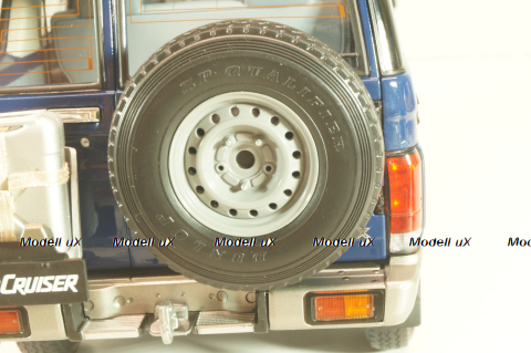Toyota Land Cruiser 76 2017, blue, ALM870101, Almost Real 1:18