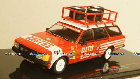 Ford Granada MK II Turnier, Bastos racing team, Bastos Assistance with Roof rack, RAC327X, IXO 1:43