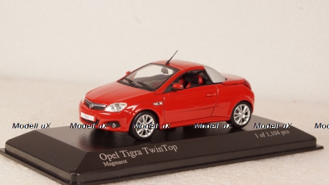 Opel Tigra Twin Top red, 400043131, Minichamps 1:43
