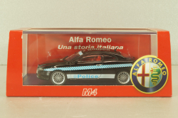 Alfa Romeo GT 2000 GTS Police Sydney 2006, black, 7074, M4 1:43
