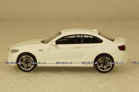 BMW M2 White 2016, 870027004, Minichamps 1:87