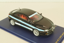 Alfa Romeo GT 2000 GTS Police Sydney 2006, black, 7074, M4 1:43