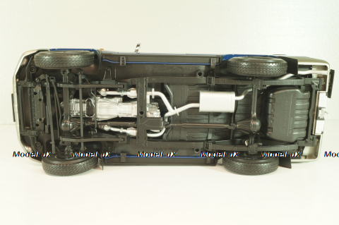 Toyota Land Cruiser 76 2017, blue, ALM870101, Almost Real 1:18