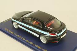 Alfa Romeo GT 2000 GTS Police Sydney 2006, black, 7074, M4 1:43