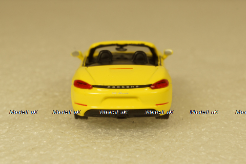Porsche 718 Boxster 2016 Yellow, 870065132, Minichamps 1:87