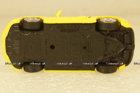 Porsche 718 Boxster 2016 Yellow, 870065132, Minichamps 1:87