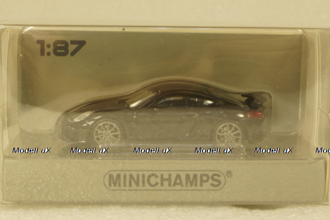 Porsche 981 Cayman Gt4 Black, 870066121, Minichamps 1:87