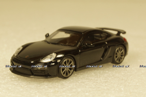 Porsche 981 Cayman Gt4 Black, 870066121, Minichamps 1:87