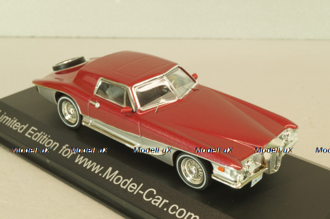 Stutz Blackhawk Coupe 1971, red/grey, PremiumX 1:43