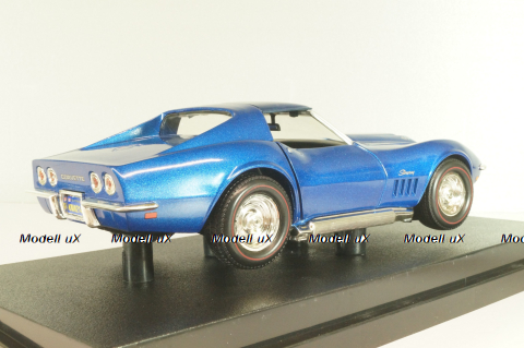 Chevrolet Corvette Stingray 427 (C3) 1969, blue, 54574, Hot Wheels 1:18
