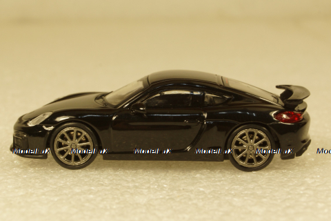Porsche 981 Cayman Gt4 Black, 870066121, Minichamps 1:87